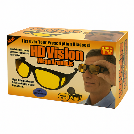 Gafas HD Vision 2 en 1 – Mejora Visual Día y Noche