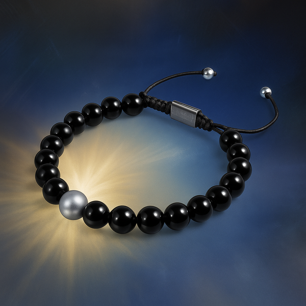 Pulsera de Obsidiana Negra Feng Shui – Protección y Energía Positiva