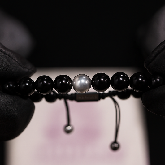 Pulsera de Obsidiana Negra Feng Shui – Protección y Energía Positiva
