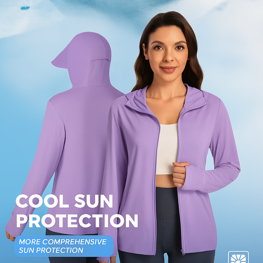 Casaca Protección Solar UV Mujer – UPF 50+ Antimanchas, Ligera y Fresca