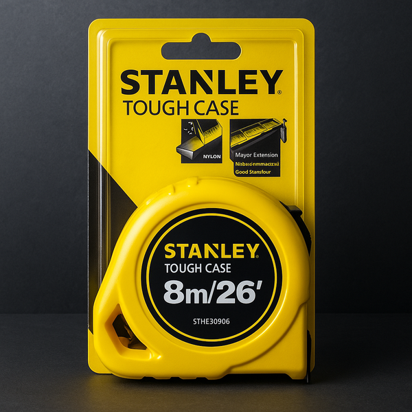 Wincha Profesional 8m Stanley STHT33994-840 – Precisión y Durabilidad en Cada Medida