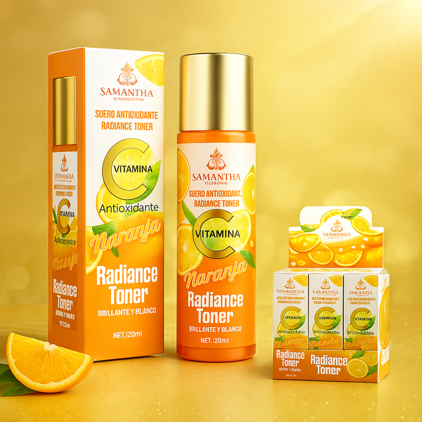 Suero Antioxidante Vitamina C – Radiance Toner 120 ml | Brillo Natural y Piel Rejuvenecida