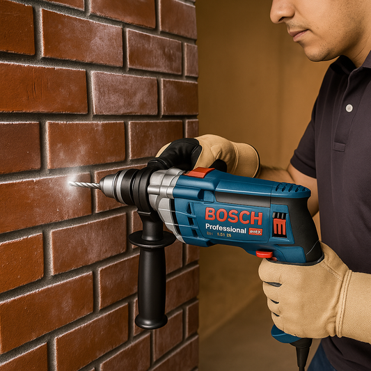 Taladro Percutor Atornillador Bosch GSB 16 RE Professional – Potencia y Precisión en tus Manos