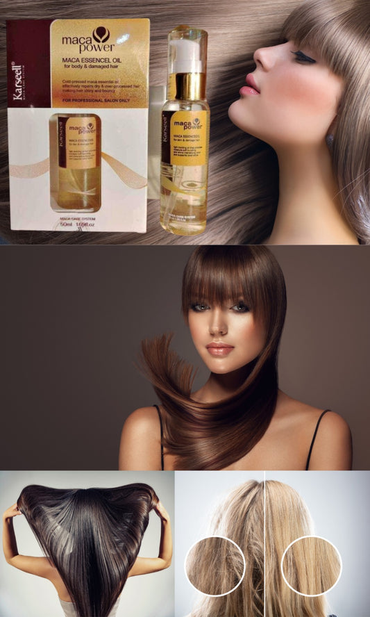 Aceite de Argán Karseell 3en1 – Tratamiento Nutritivo para Cabello, Piel y Uñas