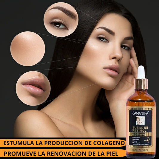 Suero de Retinol 100 ml – Antiarrugas, Manchas y Rejuvenecimiento Facial