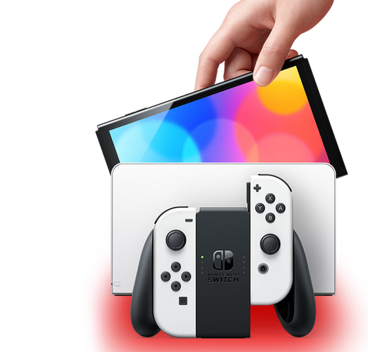 Nintendo Switch OLED 64GB – Edición Neon / Blanco | Diversión total en casa o donde quieras