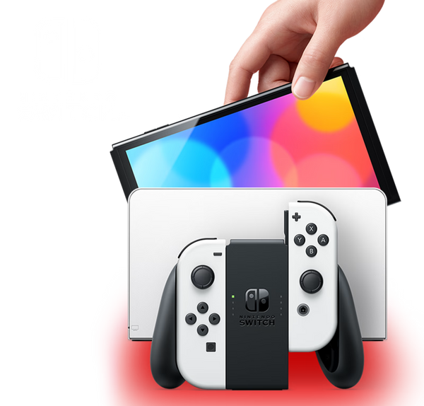 Nintendo Switch OLED 64GB – Edición Neon / Blanco | Diversión total en casa o donde quieras