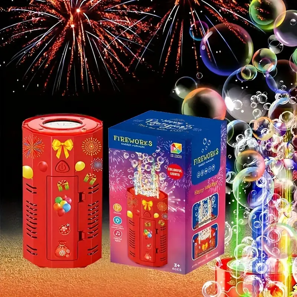 Máquina de Burbujas Premium – Diversión Ilimitada para Grandes y Chicos